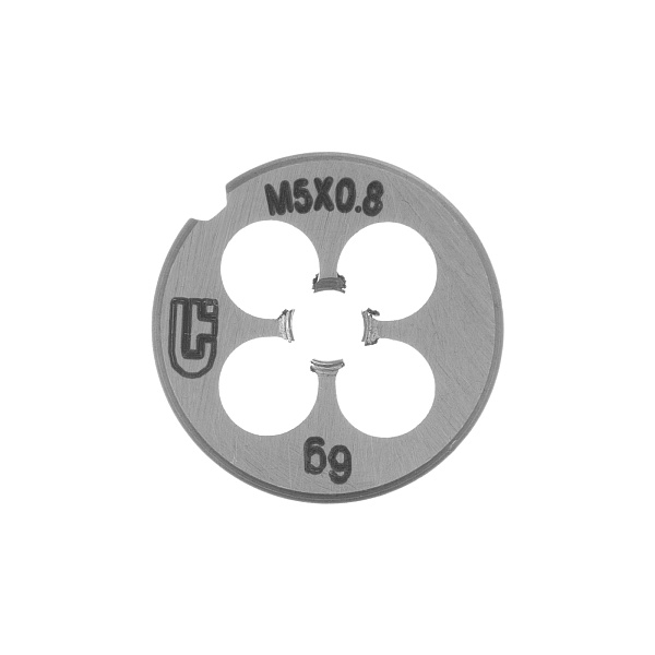 Плашка М5х0,8мм 1шт./77013 картинка №1